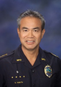 Maui Police Chief Gary Yabuta.  Photo Courtesy: County of Maui.