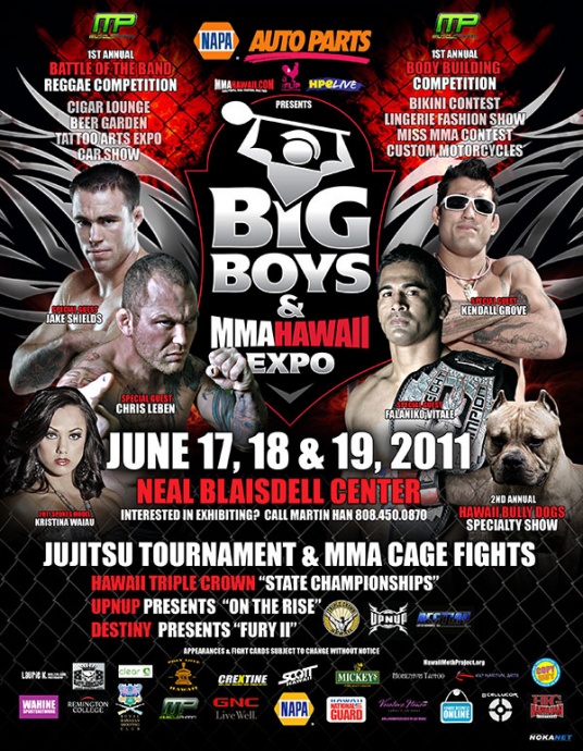 MMA Hawaii Expo Poster