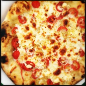 The first cheese pizza-outrigger-pizza