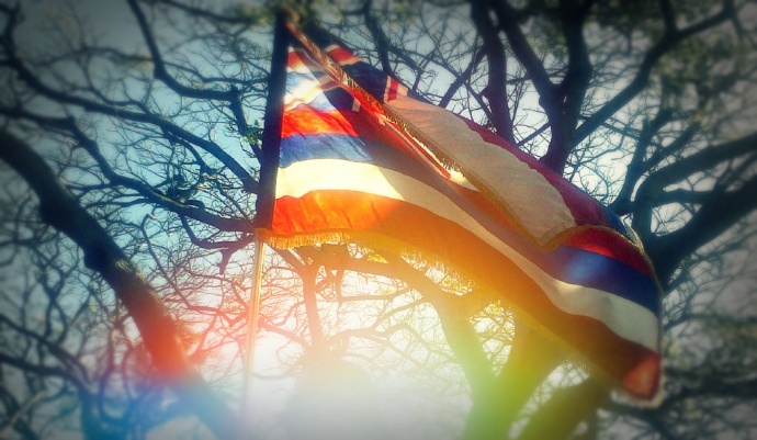 Hawaii flag. Photo by Wendy Osher.