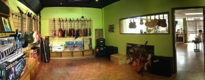 Guitar room at the new location. Courtesy photo.