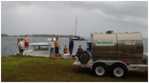 Pacific Biodiesel teamed up with the Nature Conservancy to wean Palmyra Atoll. Courtesy photo.