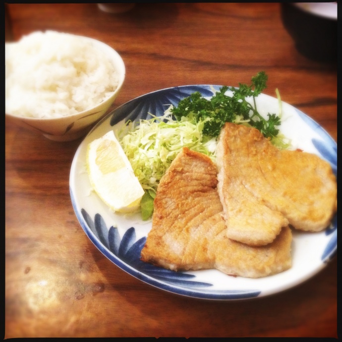 The Fried Fish (ahi, in this case.) Photo by Vanessa Wolf