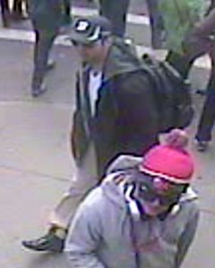Suspect 1. Photo courtesy FBI. Click image to view in greater detail.