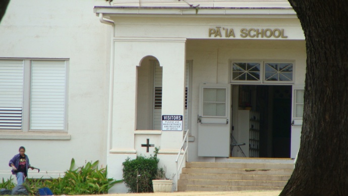 Paia School. Photo by Wendy Osher.