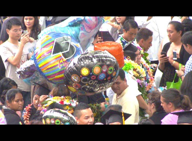 Metallic balloons. Image courtesy UH.