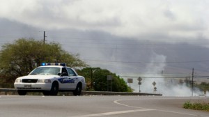 Kīhei structure fire, 6/23/13 by Wendy Osher.