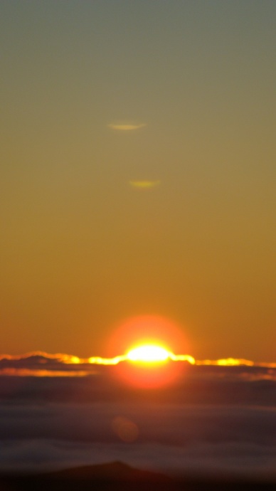 Sunrise at Haleakalā, file photo by Wendy Osher.
