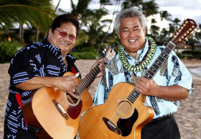 Masters of Hawaiian Slack Key - Ledward Kaapana and George Kahumoku Jr. Courtesy photo