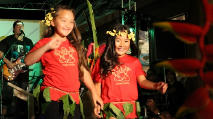 Maui Thing 5th Anniversary fashion show featuring The Green. Photo by Wendy Osher.