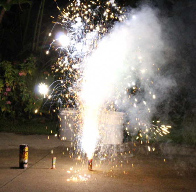 An example of consumer fireworks that are legal to use between set times without  a permit. File photo by Wendy Osher.