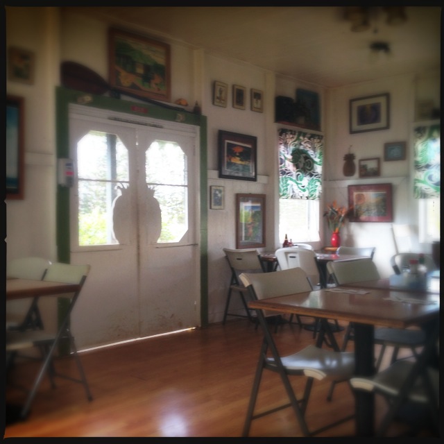 An interior view of the restaurant. Photo by Vanessa Wolf