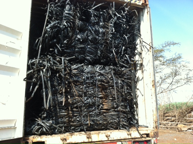 Monsanto’s recent recycling efforts kept 222,040 pounds of drip line out of Maui’s landfills. Courtesy photo.