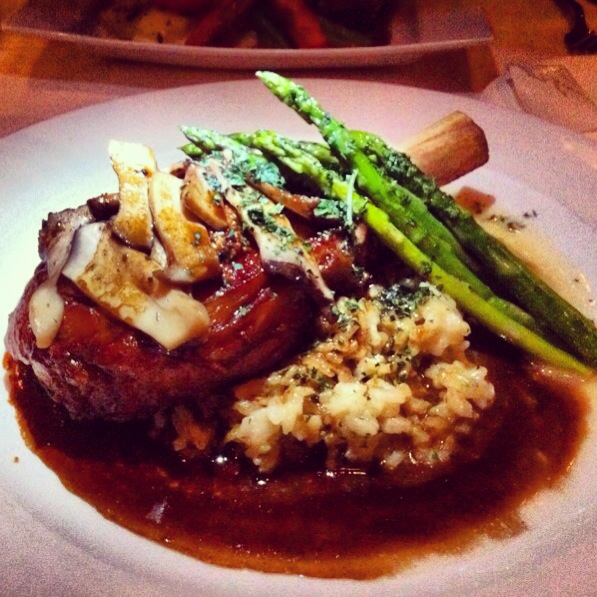 The Veal Chop. Photo by Vanessa Wolf