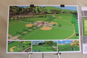Rendering of the Central Maui Regional Sports Complex, July 31, 2014. Photo by Wendy Osher.