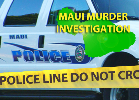 Maui murder investigation. Graphic by Wendy Osher.