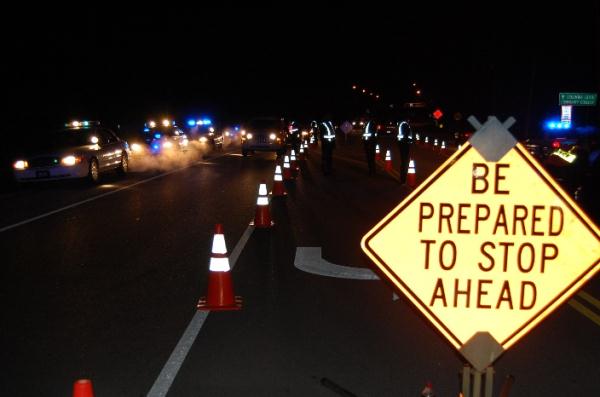 DUI checkpoint. Photo courtesy Big Island Now.