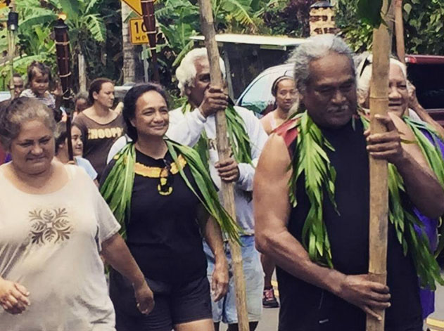 Kaʻapuni 2015 in Hāna Maui, March 2, 2015. Courtesy photo: T.L. Souza.