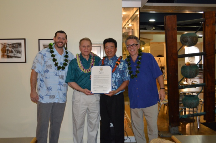 Sports Initiative Continues to Develop. Photo courtesy Lt. Governor Shan Tsutsui.