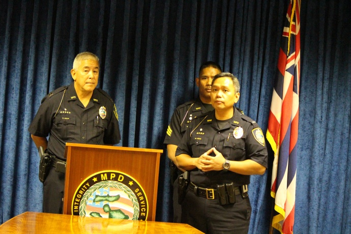 MPD Press Conference. (8/7/15)  Photos by Wendy Osher.