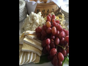 Cheeses and fruits at Gannon's. Photo by Bret Pafford.