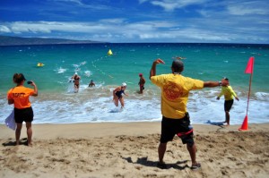 Junior Lifeguard State Championships (7.27.2013) at DT Fleming Beach. File photo courtesy County of Maui.