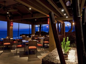 Japengo dining room. Photo courtesy of Hyatt Regency Maui Resort & Spa.