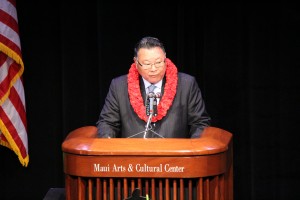 Maui Mayor Alan Arakawa. Photo by Wendy Osher.