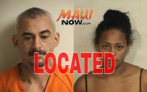 UPDATE: 9:45 p.m. 3/10/16, Roy Soto and Sandra Kahikina have been located and are in police custody. The MauiPolice Department thanked the public for their assistance.