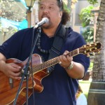 Willie K. gives the crowd a taste of his wide range of music styles including Kiho'alu, traditional Hawaiian, country and opera.