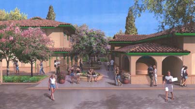 Architectural rendering of Paia's Heritage Hall.  Courtesy state Department of Health and Munekiyo & Hiraga.