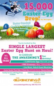 Egg Drop Event Poster