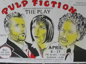 Pulp Fiction play at I'ao Theatre, Wailuku
