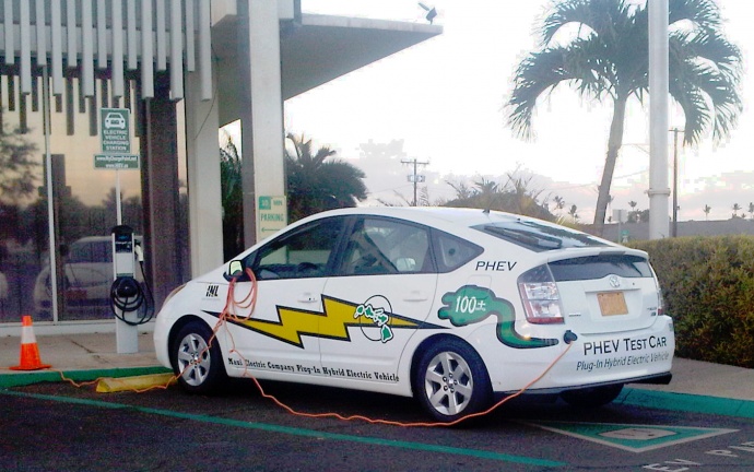 MECO electric car, photo by Wendy Osher.