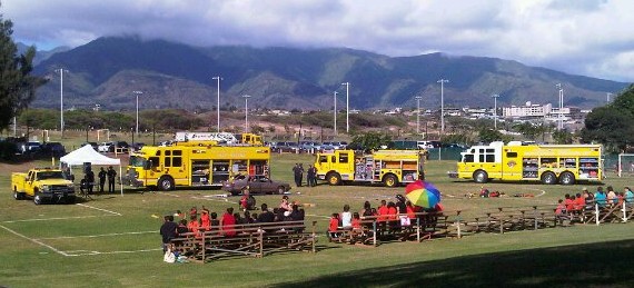 Maui Fire Prevention Week. File photo by Wendy Osher.