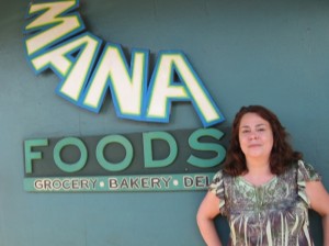 Mana Health Foods in Paia plans major renovations this year said store manager Theresa Thielk. Susan Halas photo.