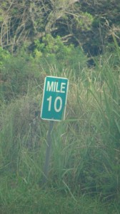 Kahekili Highway, mile post 10.  Photo by Wendy Osher.