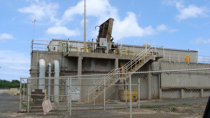 Kahului Wailuku Wastewater Treatment Plant, photo by Wendy Osher.