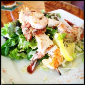 Chilled and Grilled Shrimp and Scallops: Waterfront