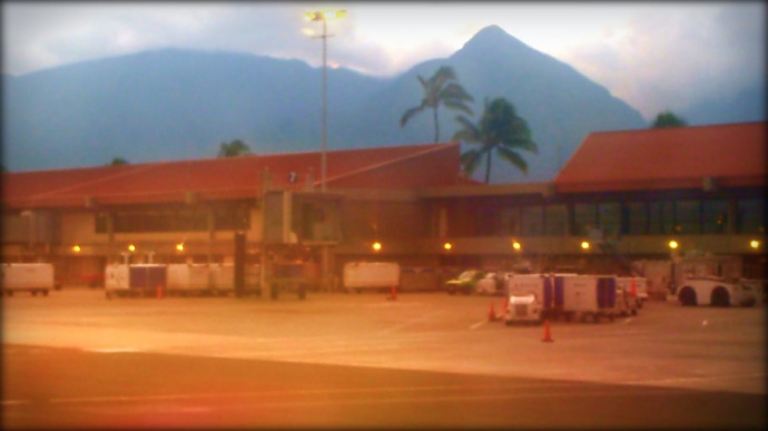 Kahului Airport. Photo by Wendy Osher.