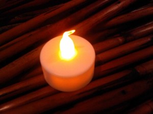 Candlelight vigil. File photo by Wendy Osher.