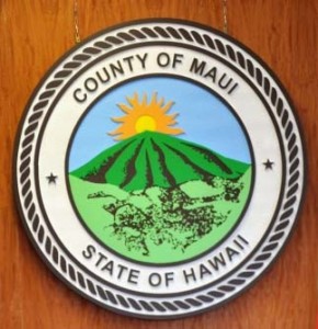 Maui county logo. File image.