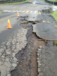 East Maui flood damage, March 9, 2012. File photo courtesy Karley Kahalehoe.