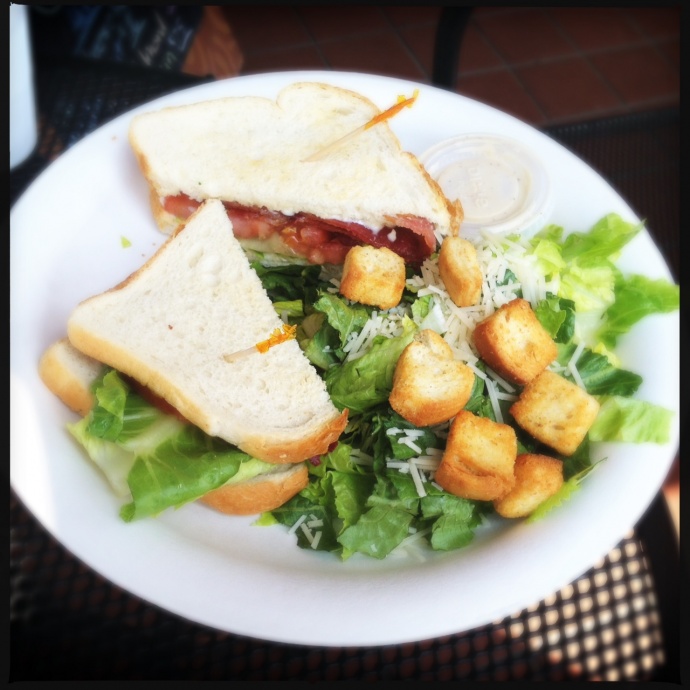 The BLT: exactly what you'd expect. Photo by Vanessa Wolf