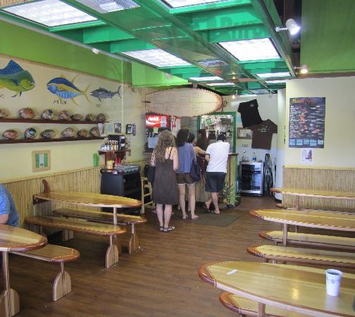 Inside Coconut's Fish Cafe in Kihei. Photo courtesy of Trip Advisor.