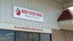 Maui Food Bank. File photo by Wendy Osher.