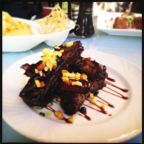 The ribs are one of the best things on the HH menu. Photo by Vanessa Wolf