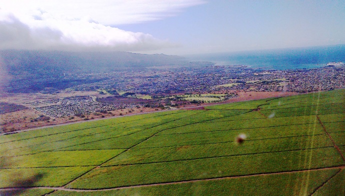 Aerial photo of Central Maui. File photo by Wendy Osher.