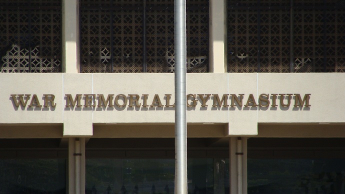 War Memorial Gym, photo by Wendy Osher.