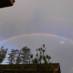 Pre-Flossie: double rainbow photograph courtesy Vikky Fugitt.